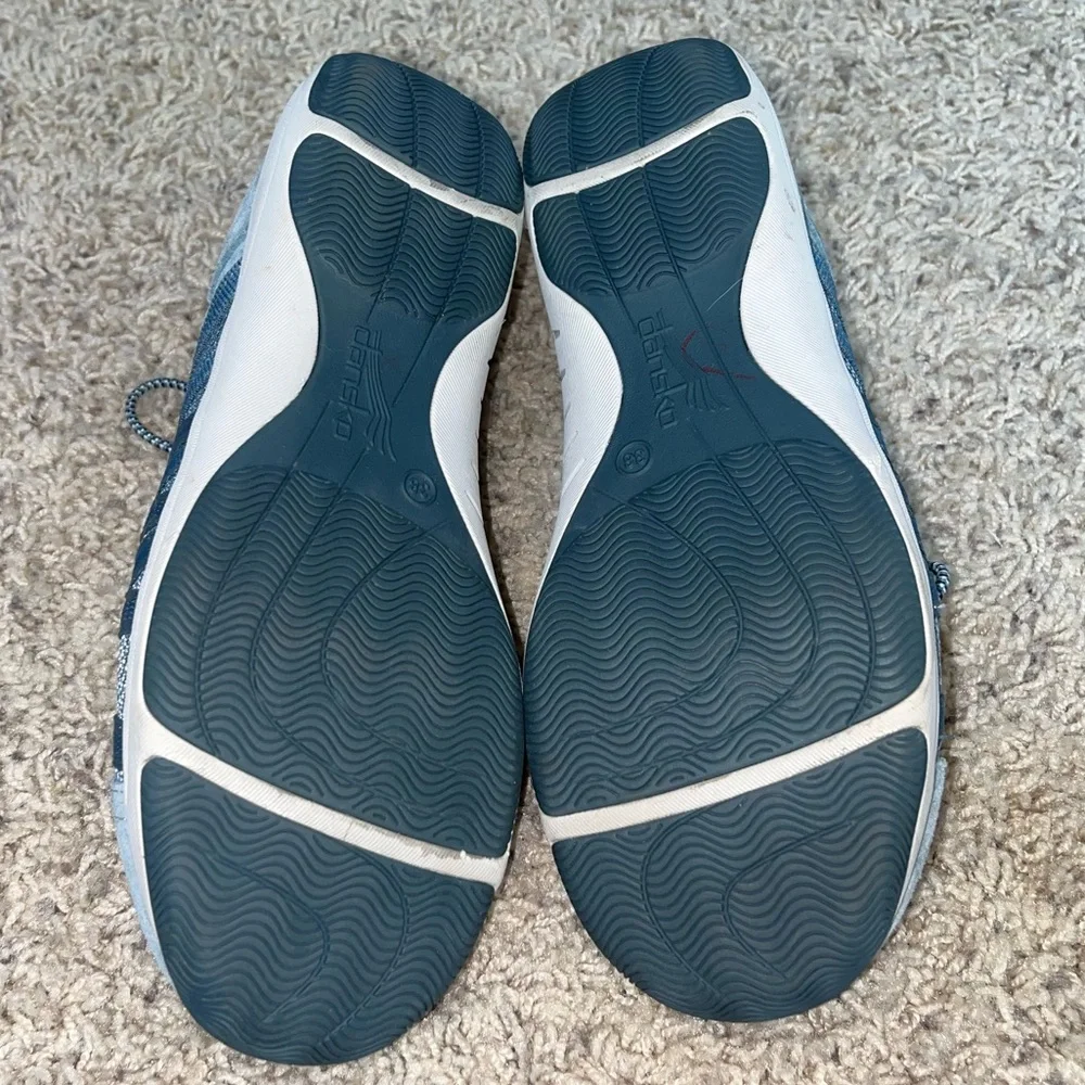 Dansko Honor Suede Blue Women Sneakers